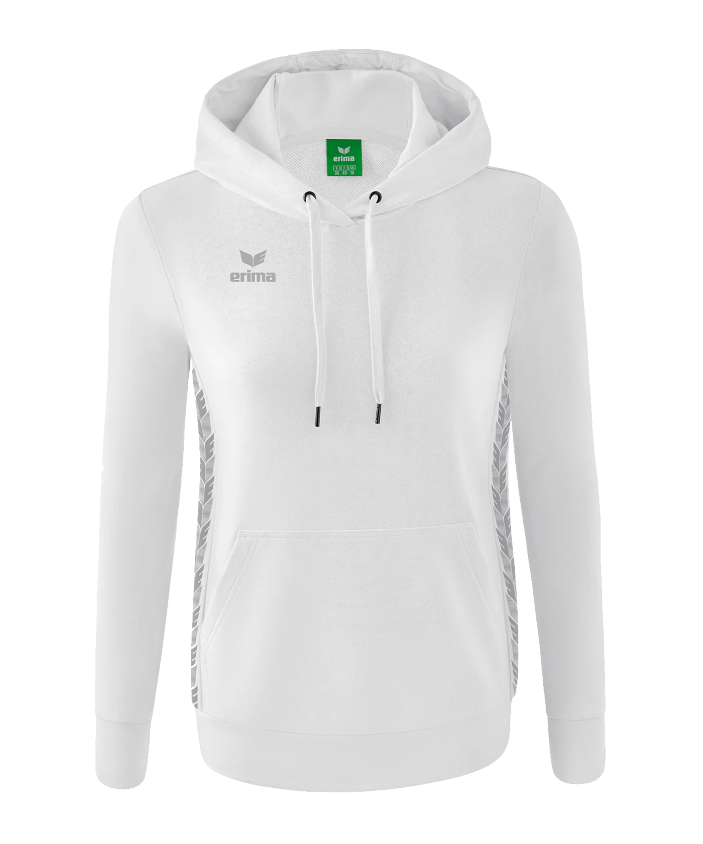 Erima Team Essential Hoody Damen Weiss Grau