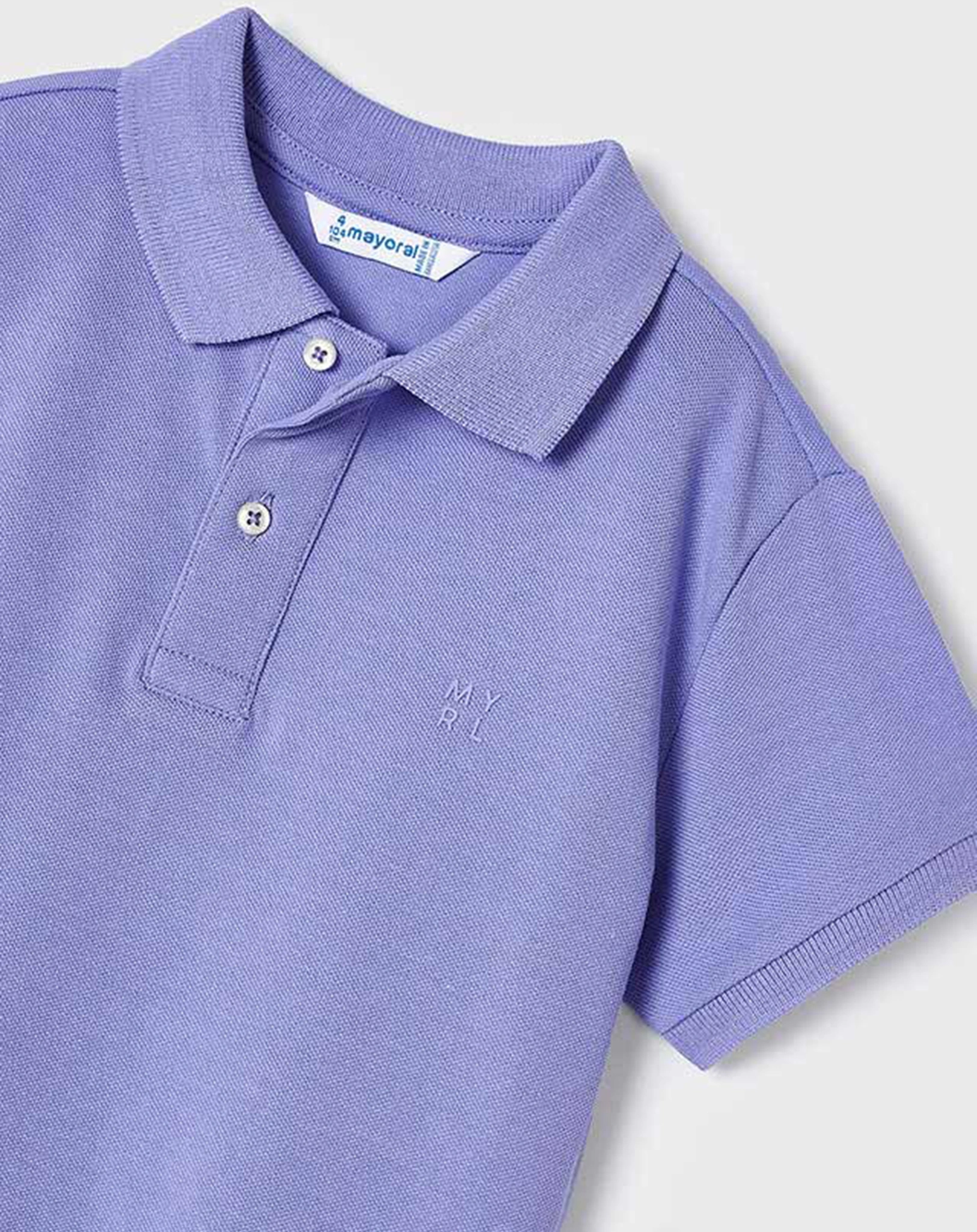 Poloshirt BASIC in lila