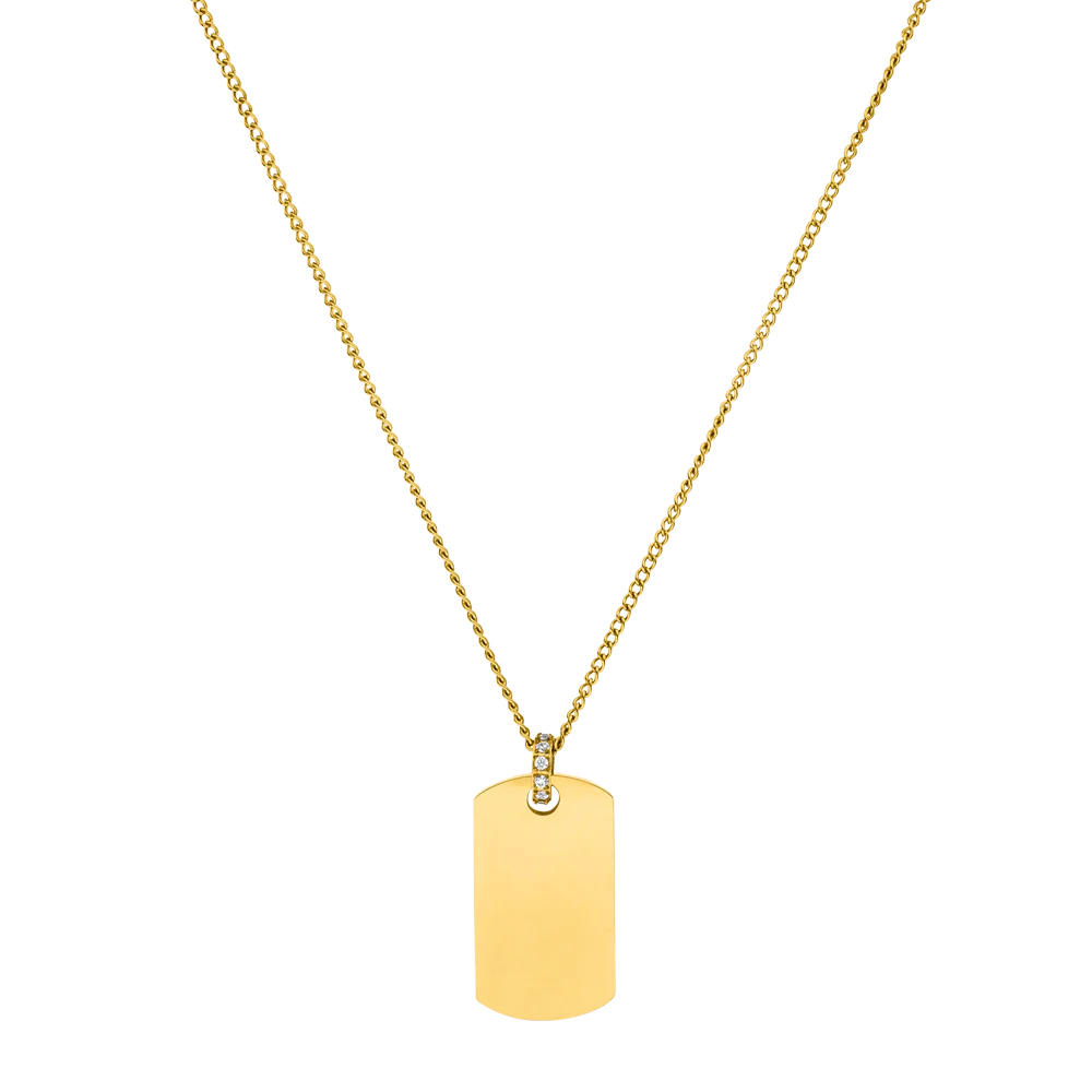 Plate Charm Kette - PURELEI