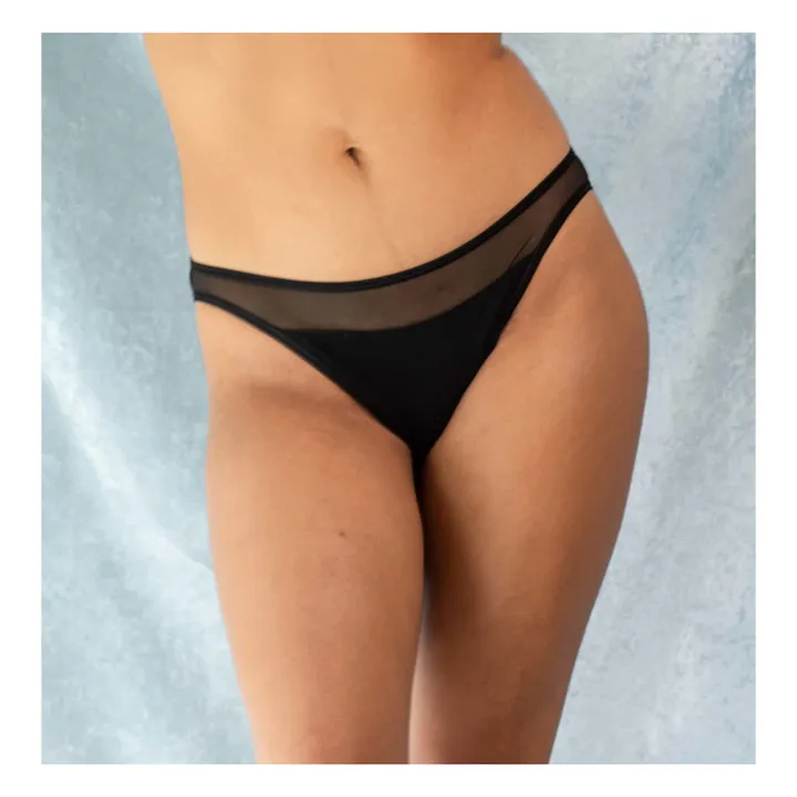 Olly Lingerie Culotte Sélune | Noir