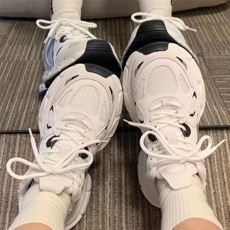 caneik - Platform Panel Mesh Sneakers