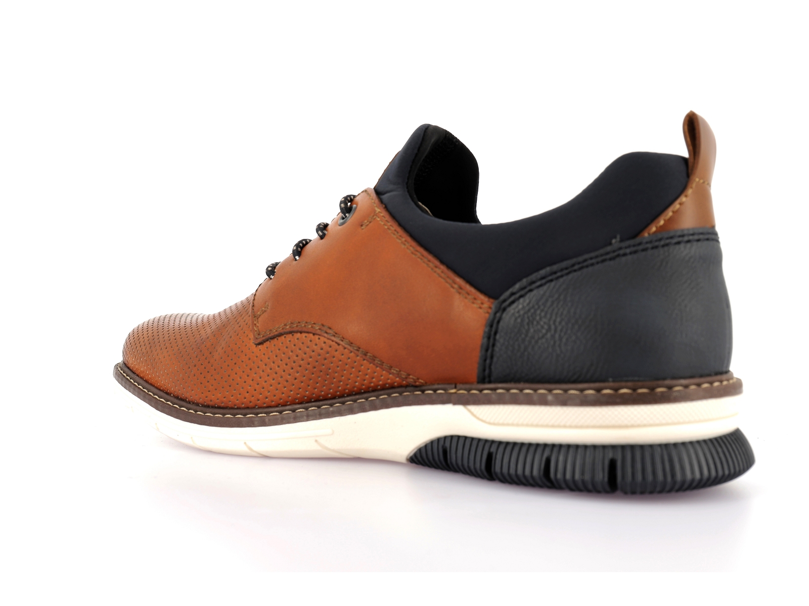 Rieker-14450 Cuir Cognac