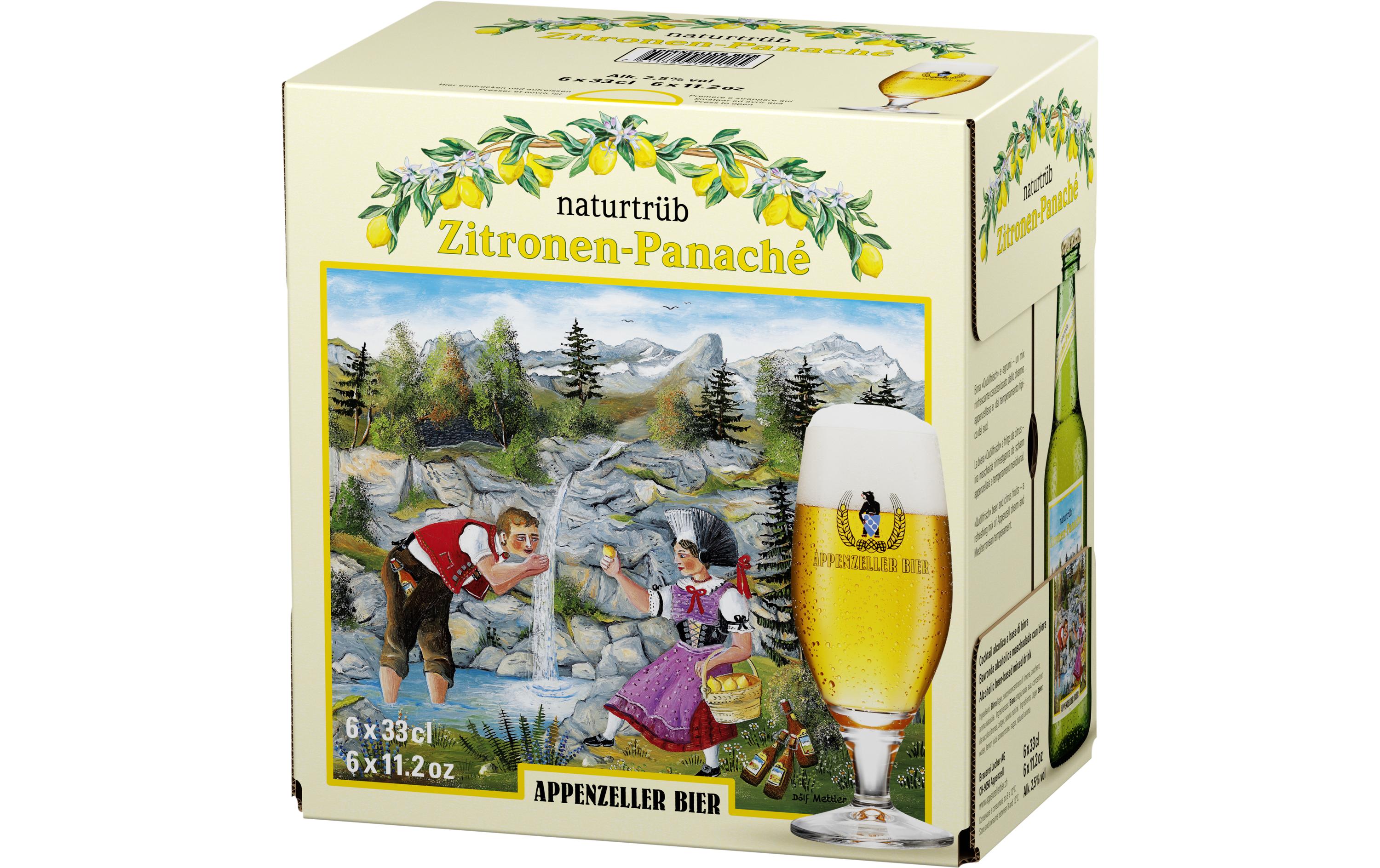 Bier Zitronen Panaché 6 x 0.33 lPanaché
