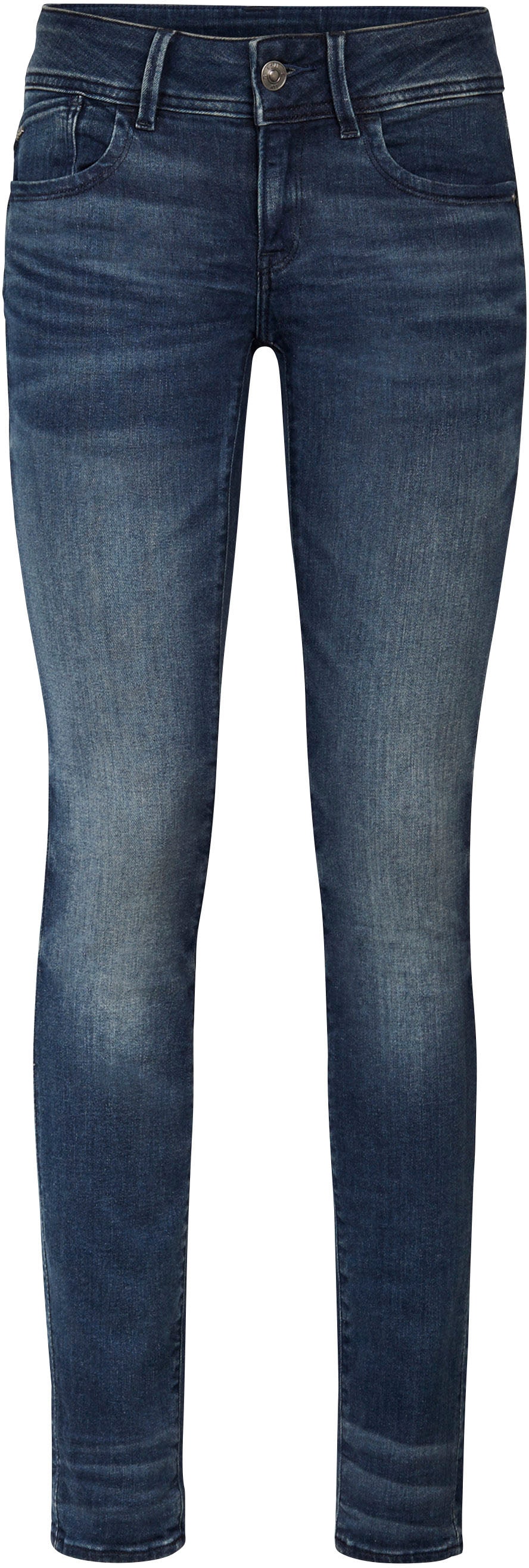G-STAR Skinny-fit-Jeans »Ly Mid Waist Skinny«, moderne Version des klassischen 5-Pocket-Designs