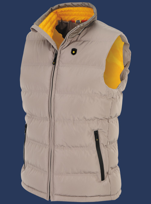 Snowdome Vest Men PrincessAirTec, Sand