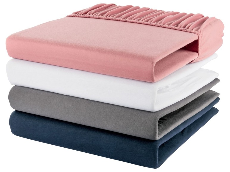 Jersey hoeslaken 90-100 x 200 cm