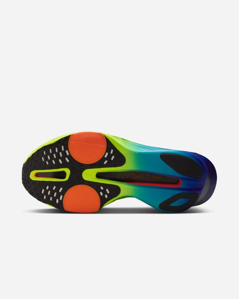 Chaussures de running Nike Alphafly Jaune & Bleu pour homme