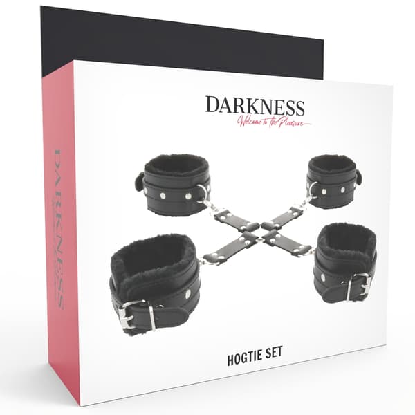 Darkness - Skinnhåndjern for fot og hender Svart