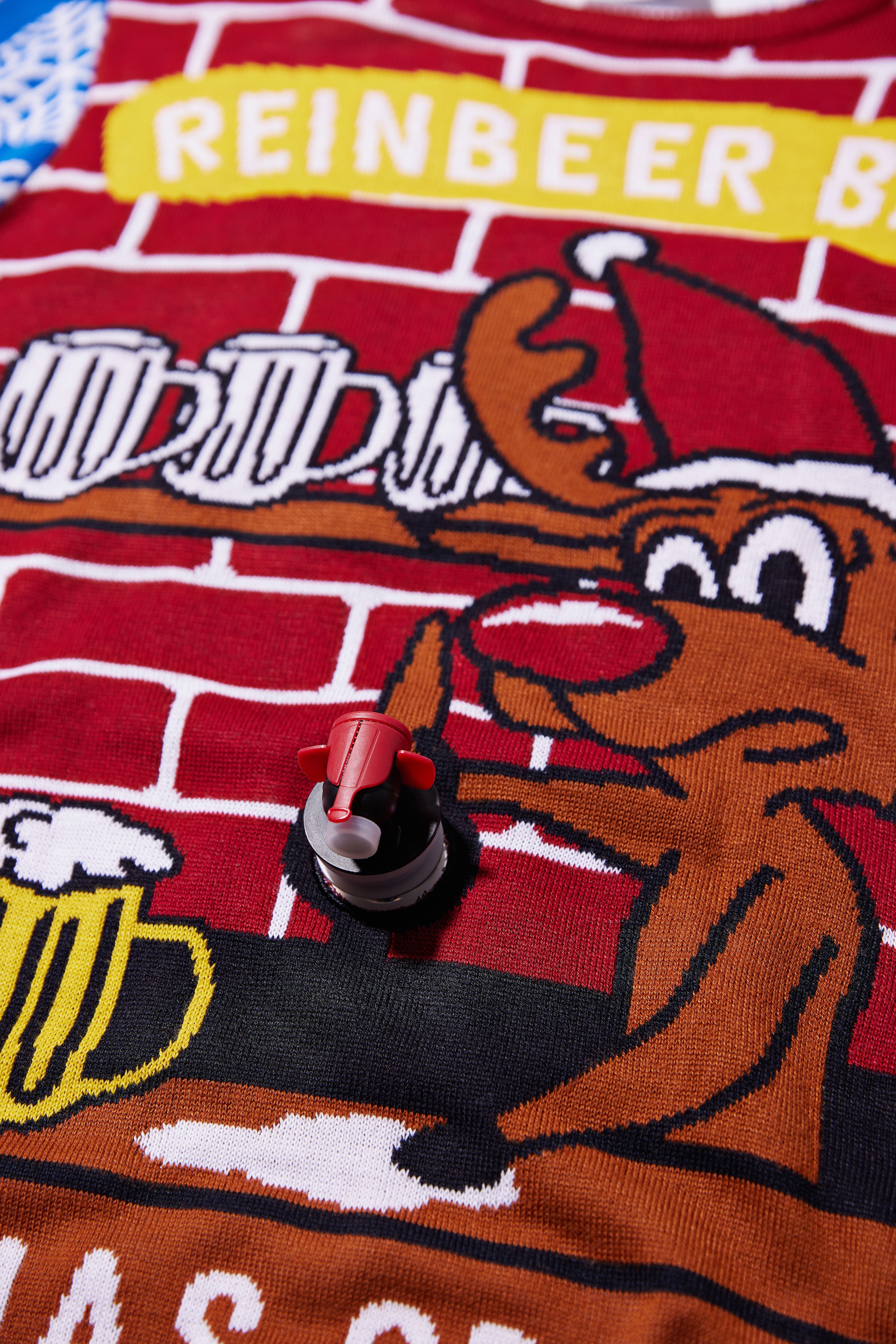 LINDBERGH Strickpullover , mit Weihnachts-Motiv