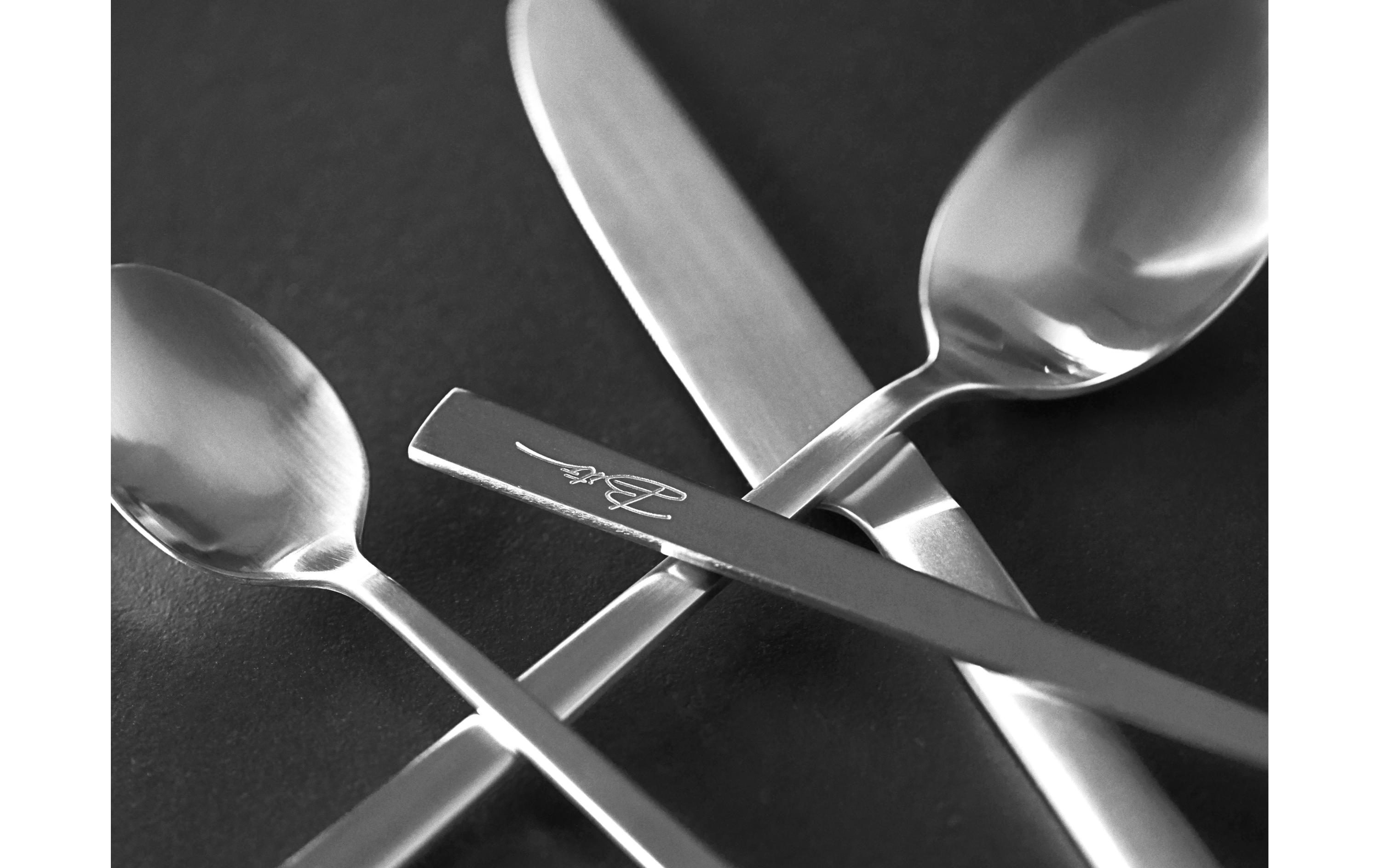 Besteck-Set 16-teilig, SilberEssbesteck-Set