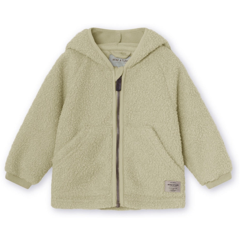 Køb Mini A ture Elm Green Liff Teddyfleece Jakke. GRS