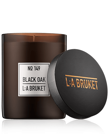 L:A BRUKET Home Fragrance 149 Scented Candle Black Oak 260g
