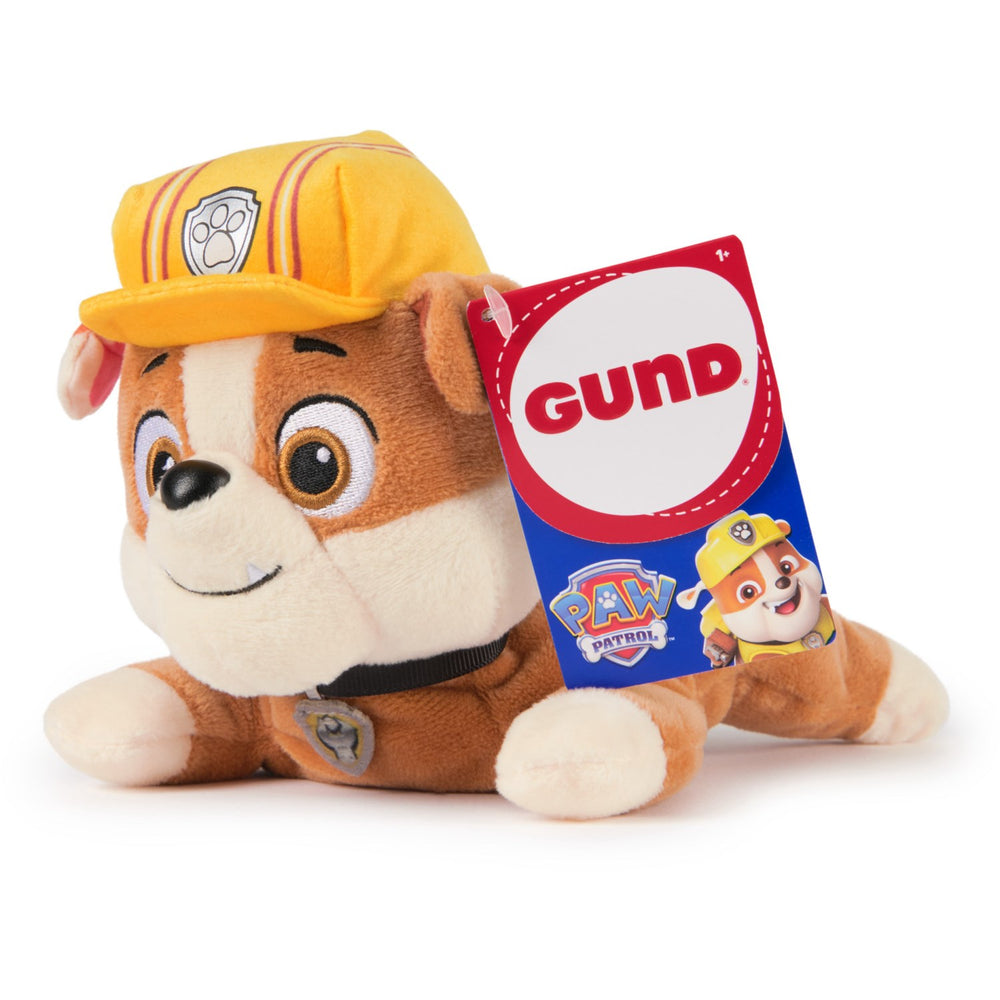 Køb Paw Patrol Gund Hat & Halsbånd Plys 20 Cm Rubble