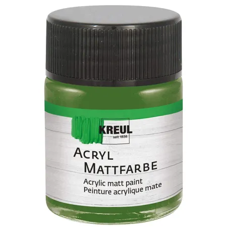 KREUL Acryl Mattfarbe Olivgrün 50 ml