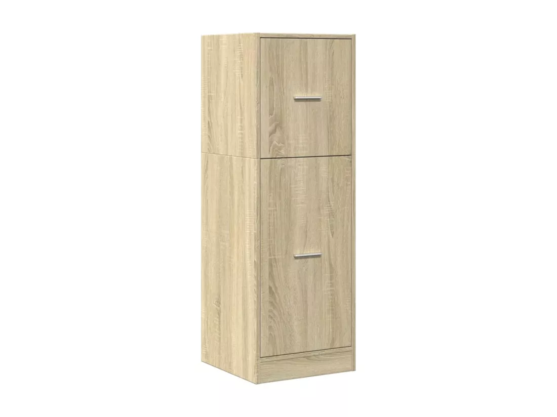 Armoire d'apothicaire chêne sonoma 40x41x118 cm bois ingénierie