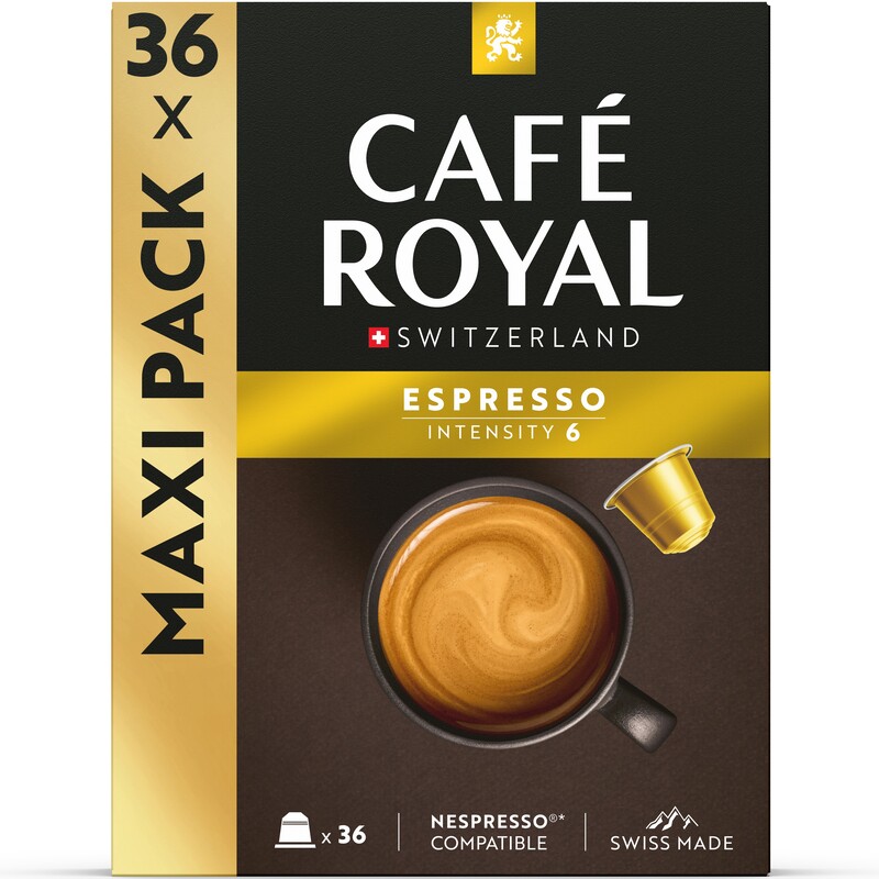 Café Royal Kaffeekapseln Espresso, 36 Stück