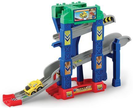 Vtech - Toet Toet Pro 4-in-1 Stuntbaan - Multi - Kunststof