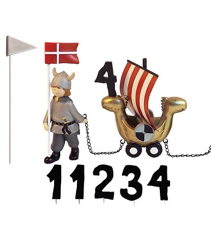 Kids by Friis Geburtstagszug - 45 cm - Viking