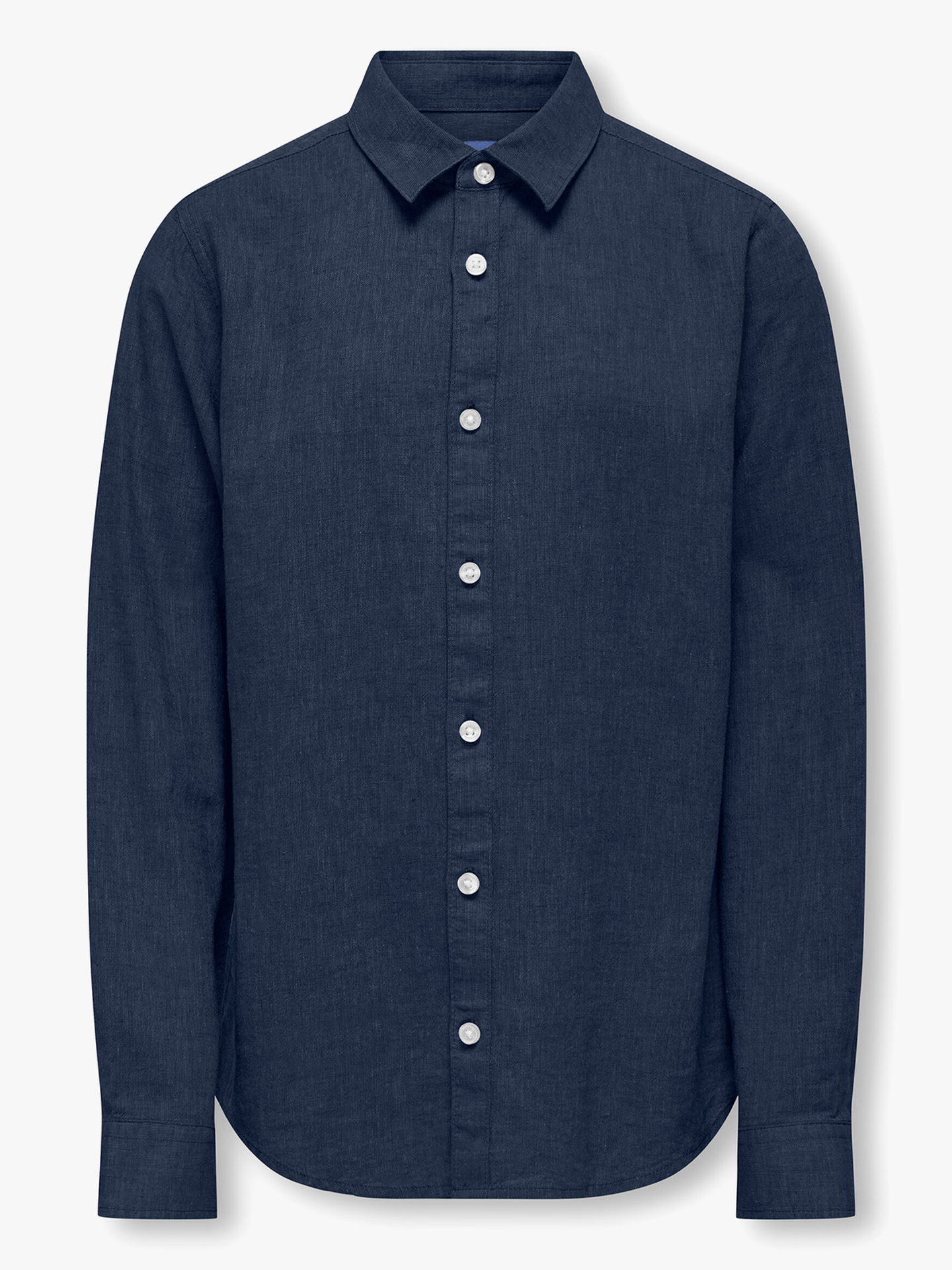 Caiden Life Long Sleeve Solid Linen Shirt