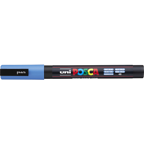 Posca PC3M vandbaseret tusch - himmelblå