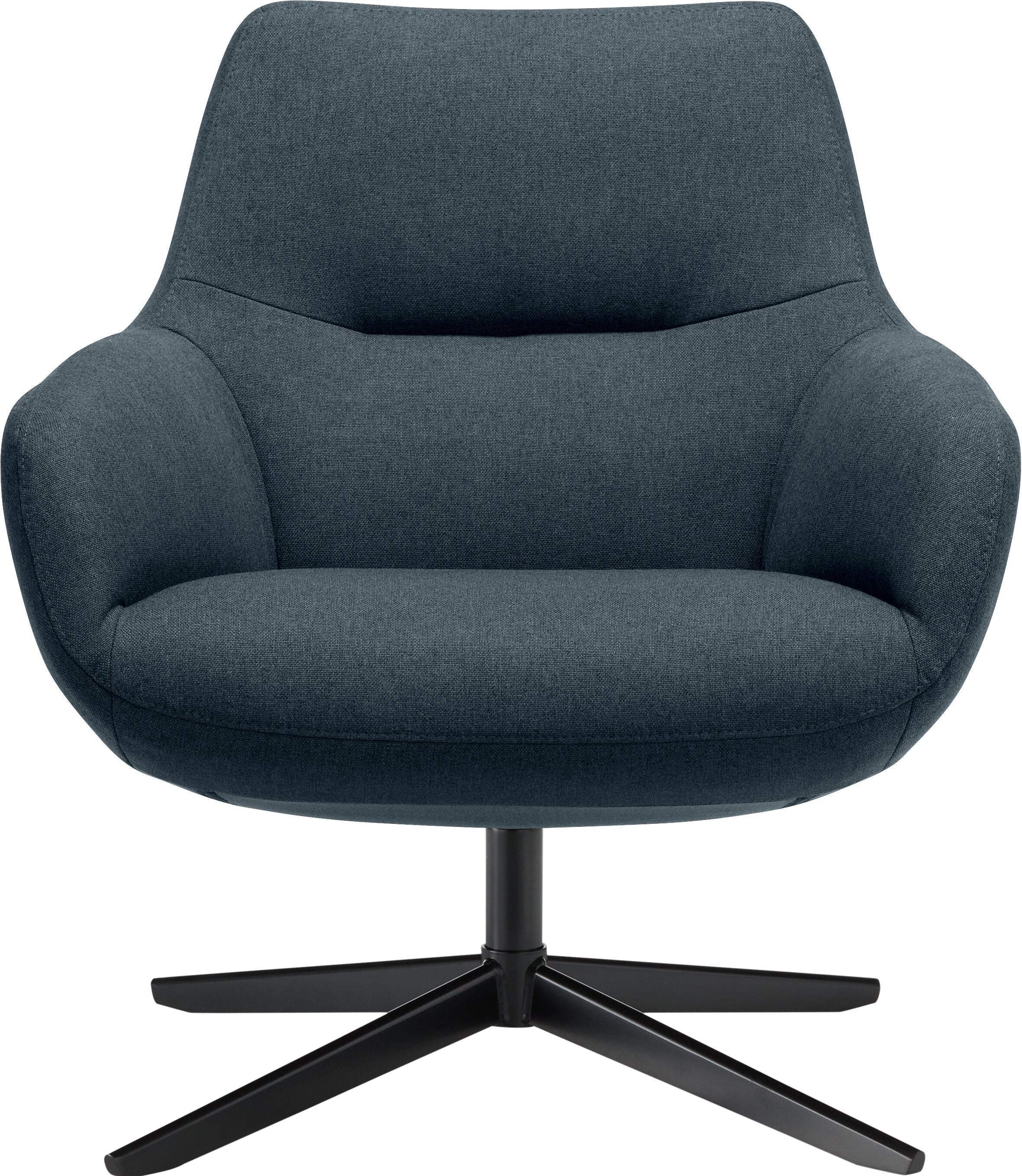 JARLEE Sessel - Blau / B: 70.0 cm x T: 76.0 cm x H: 82.0 cm