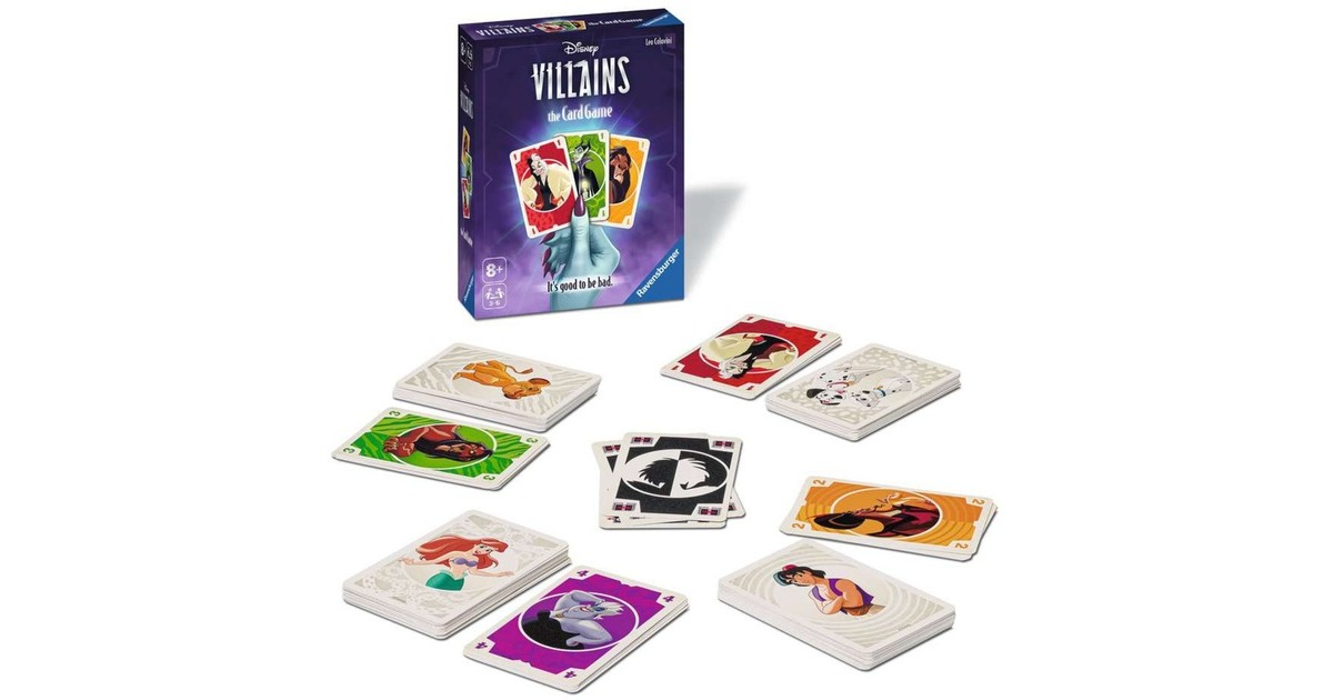 RavensburgerDisney Villains kaartspel  (Nederlands, 3 - 6 spelers, 15 minuten, Vanaf 8 jaar)