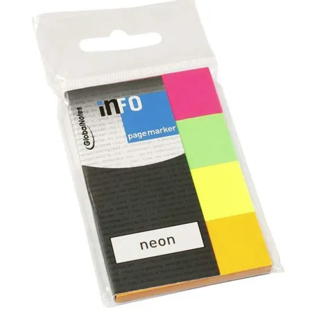 AMC AG Info Haftnotizen neon farben je 50 Blatt
