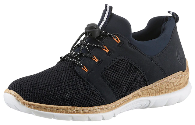 Rieker Slip-On Sneaker  , Schlupfschuh, Halbschuh, Slipper, Freizeitschuh mit Elastikeinstieg