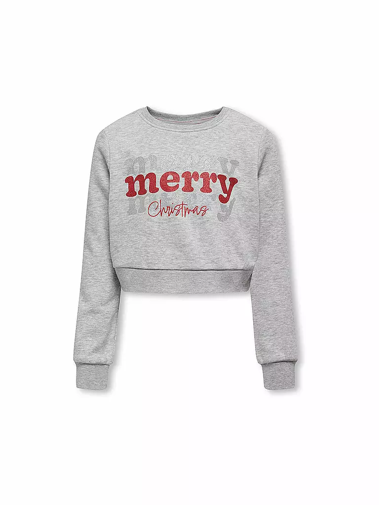 ONLY Mädchen Sweater KOGNORA hellgrau