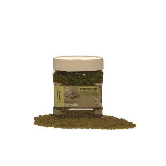 Granulés goût concombre pour tortues de terre : 170gr