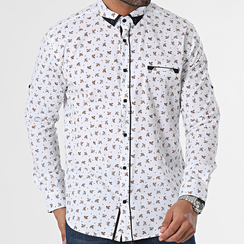 Chemise Manches Longues Blanc