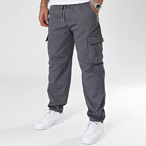 Pantalon Cargo Gris Anthracite