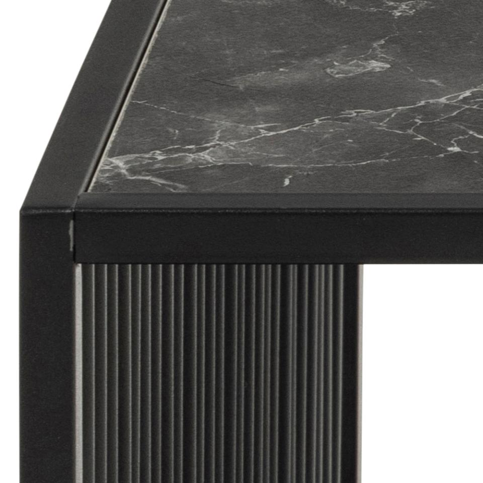 Clune Salontafel - 80 x 80 cm - Zwart