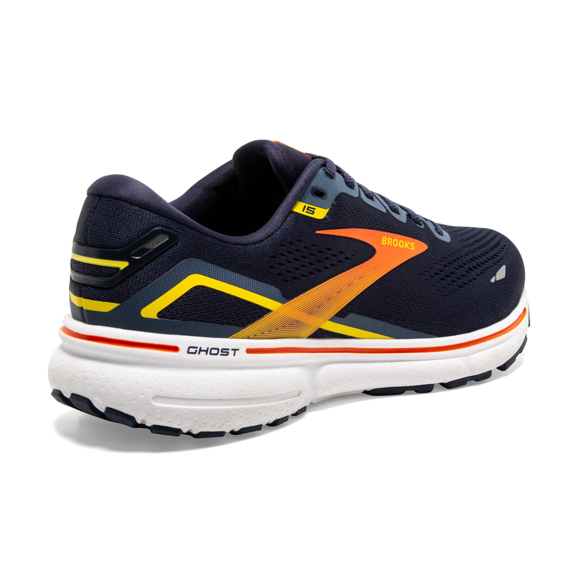 Brooks| Herren Laufschuhe GHOST 15 marine/rot
