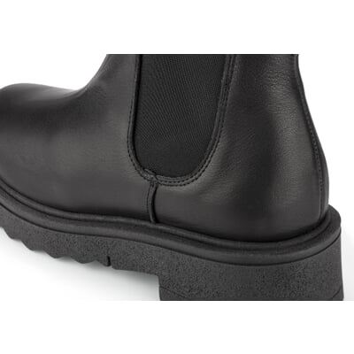 Damen-Chelsea-Boot, Schwarz