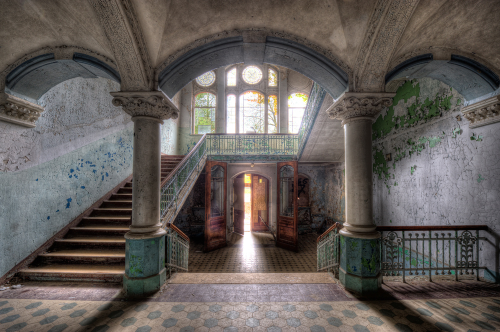 Akustikbild LOST PLACE 3 80x120cm, 7kg