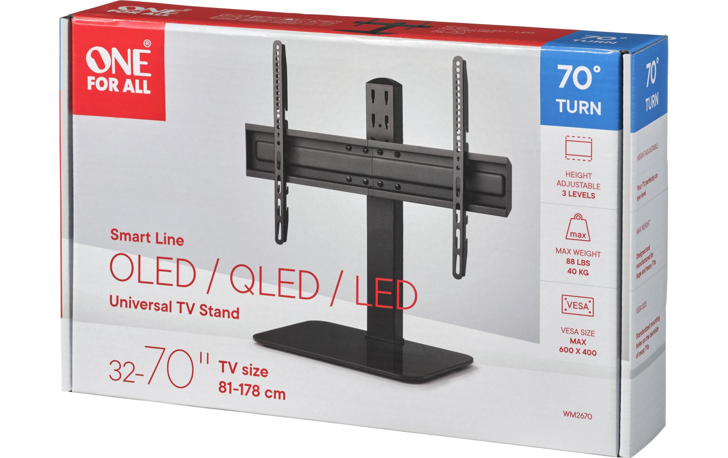 Tischständer WM 2670 SchwarzSmart TV-Tischständer