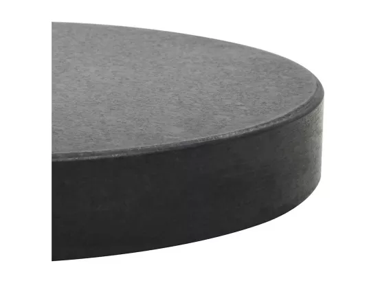 Socle de parasol Granite 20 kg Rond Noir