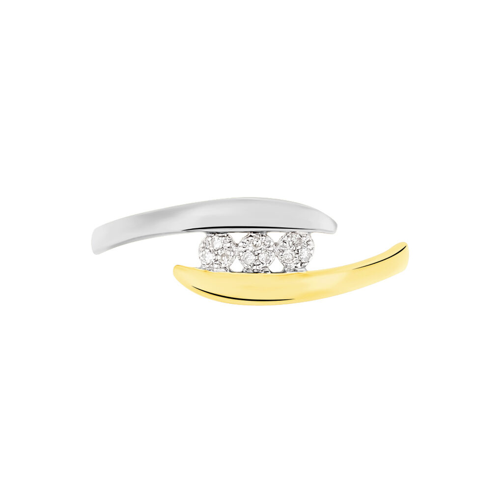 Bague Delphine Or Bicolore Diamant