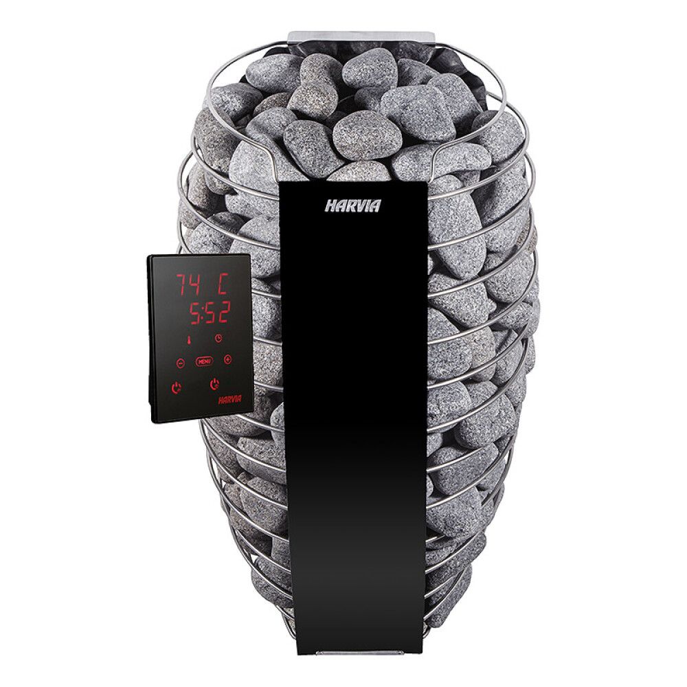 BADSTUOVN HARVIA SPIRIT SP60E WIFI 6KW SVART