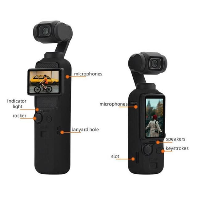 3-pak BRDRC silikone cover DJI Osmo Pocket 3
