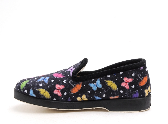 La maison de l espadrille chaussons femme 7631 6 noir