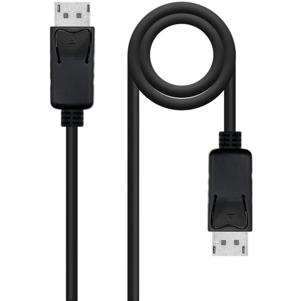 Nanocable Cabo DisplayPort 1.2 CCS DP M/M 1 M Black