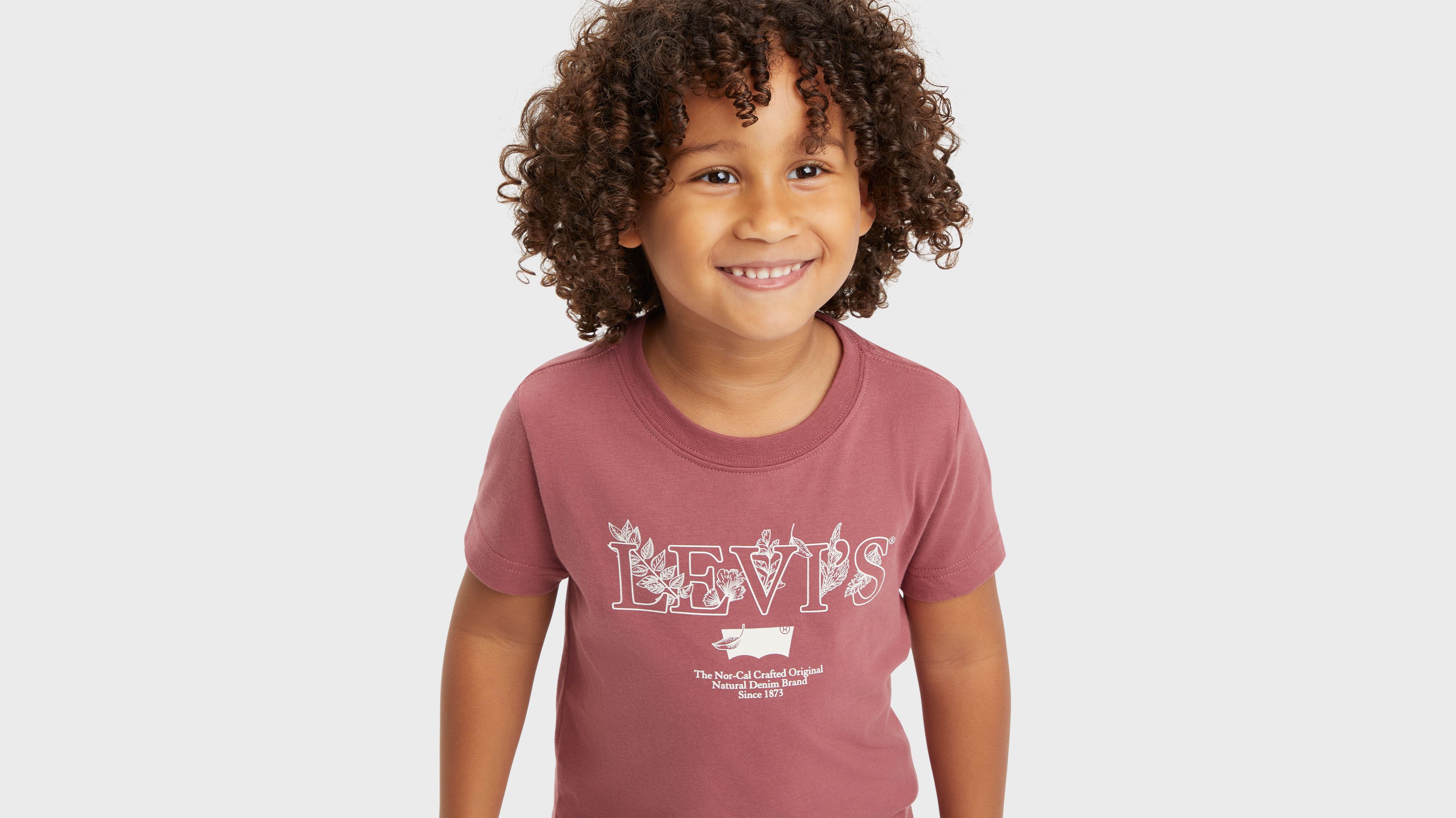 Enfant Levi's t-shirt All Natural - Roan Rouge - Violet