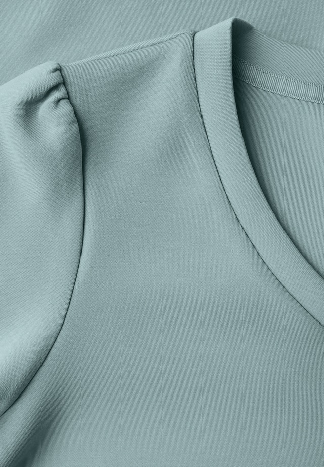 STREET ONE V-Shirt , mit Raffung an der Schulter