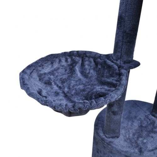 Arranhador XL para gatos com postes, azul