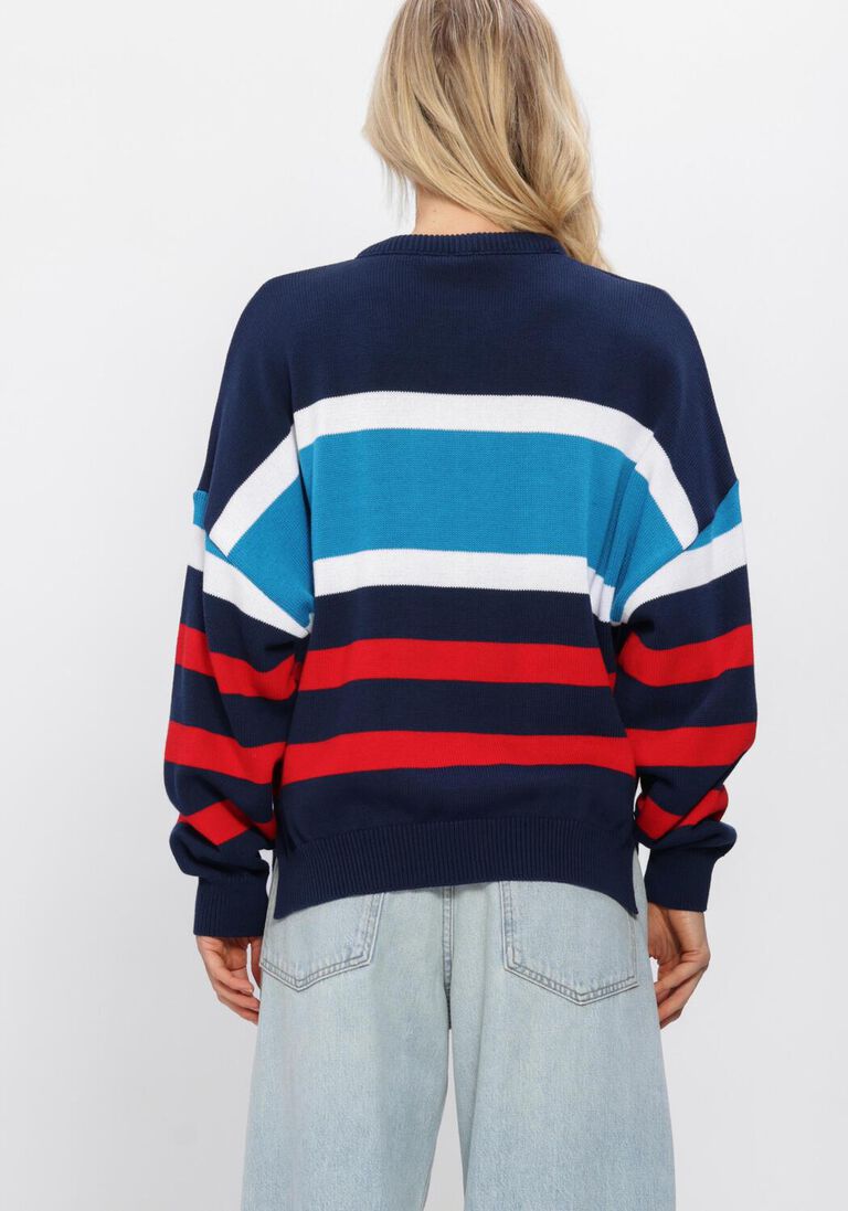 donkerblauwe johny truien/vesten roxy crewneck