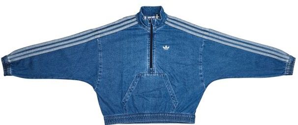 ADIDAS ORIGINALS - Tussenjas - Blauw gemêleerd - Denim