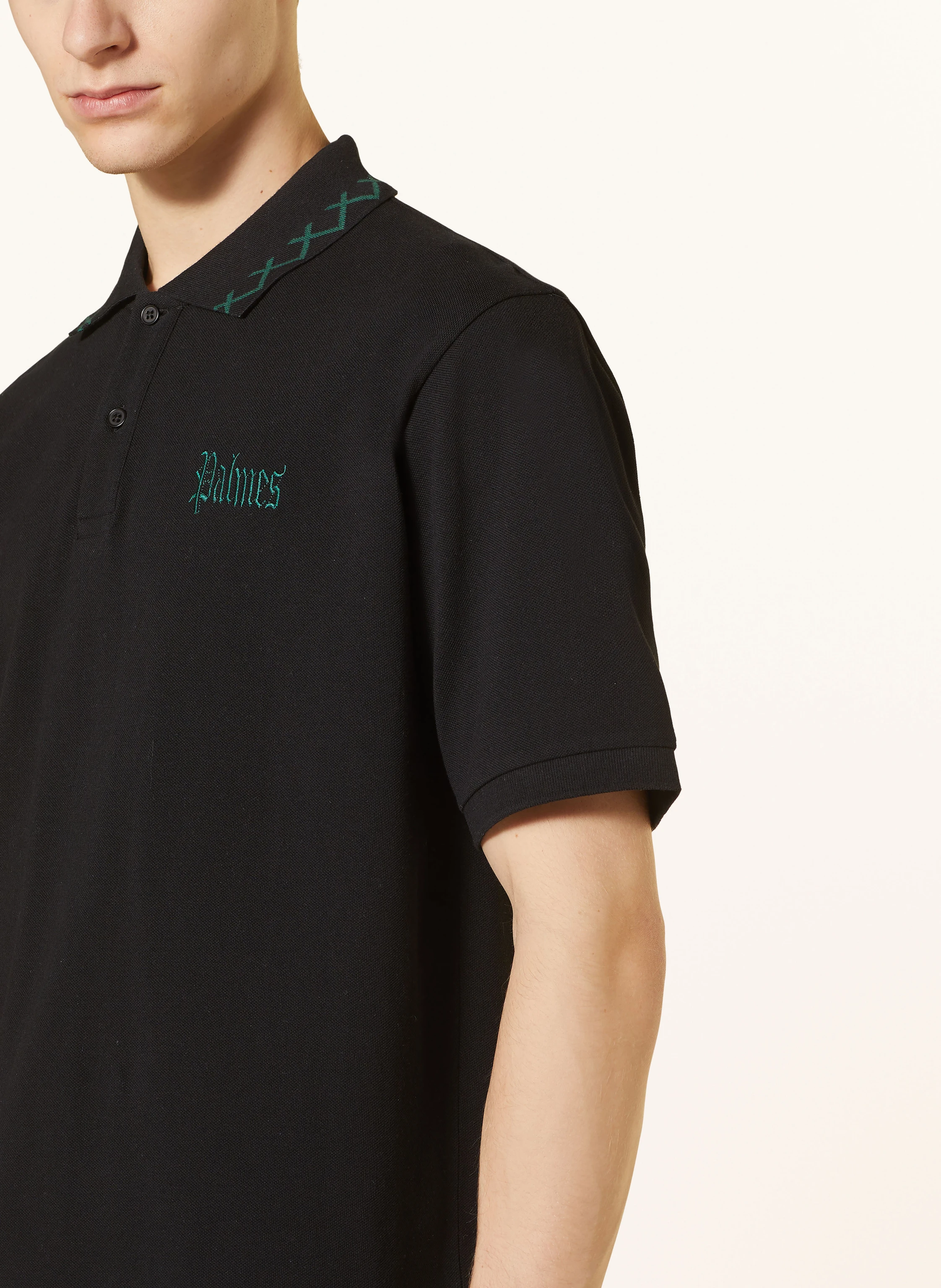 Palmes Piqué-Poloshirt SPENCER