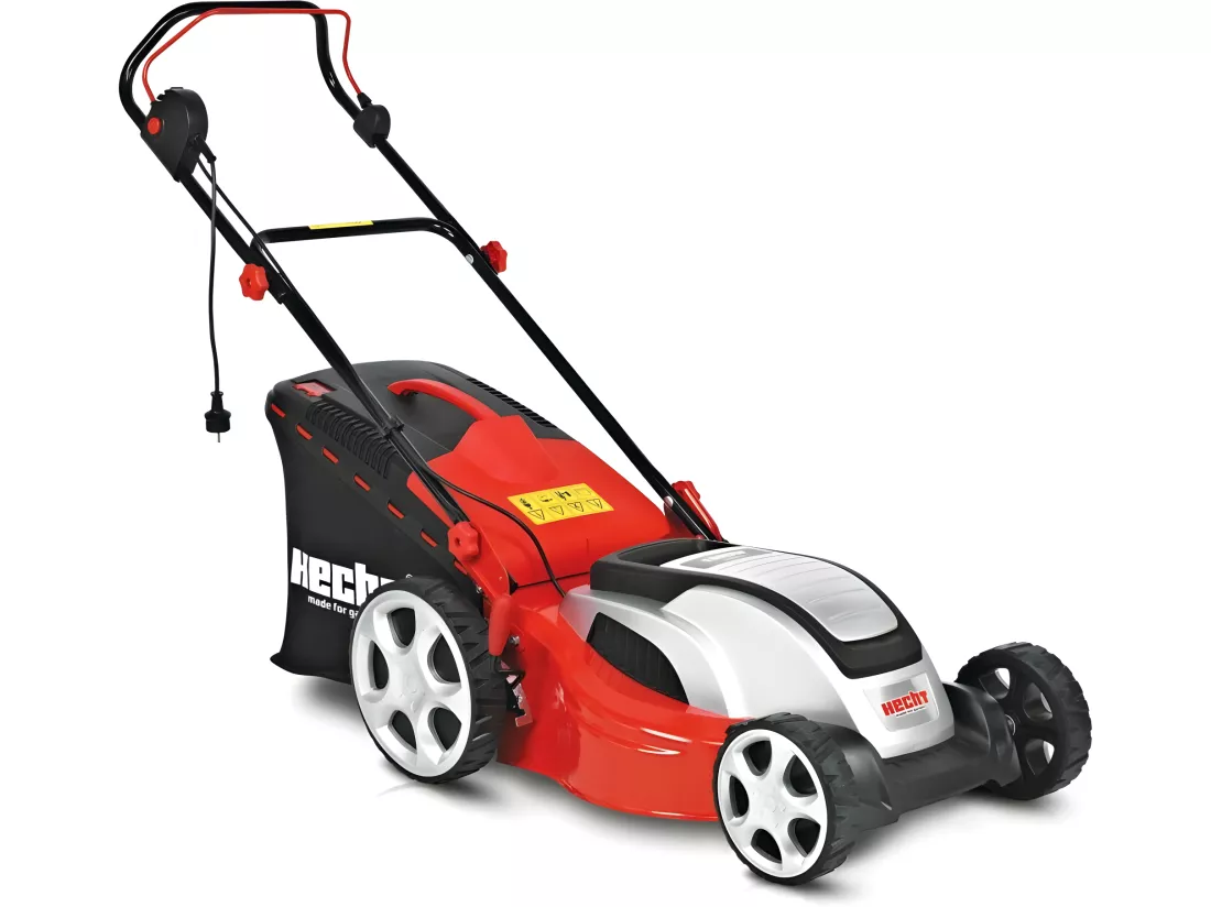 Hecht jardin 1845 Tondeuse a gazon electrique 1800 W 46 cm 5 positions 15-65 mm Bac 60 l BB LOISIR